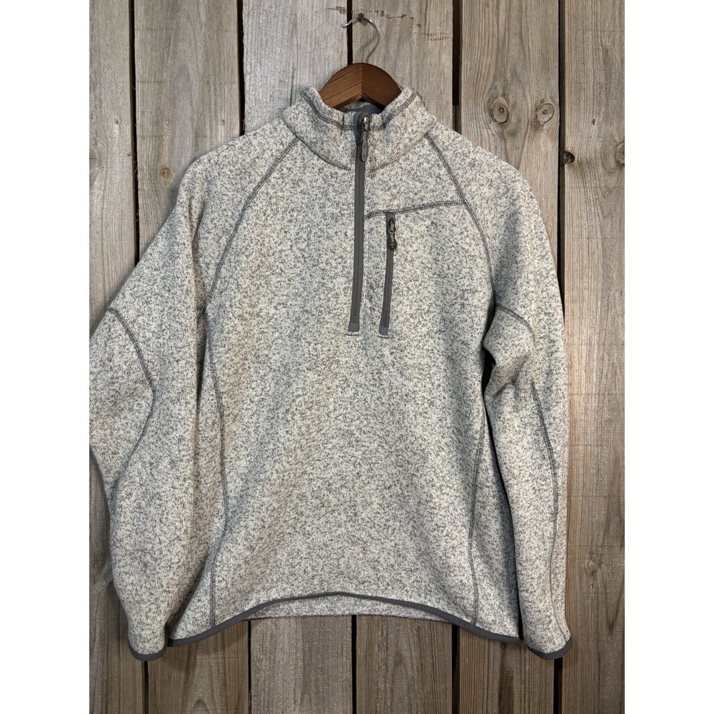 Arborwear‎ Technical Knit Fleece Pullover S | Gray Quarter Zip Outdoor Layer
